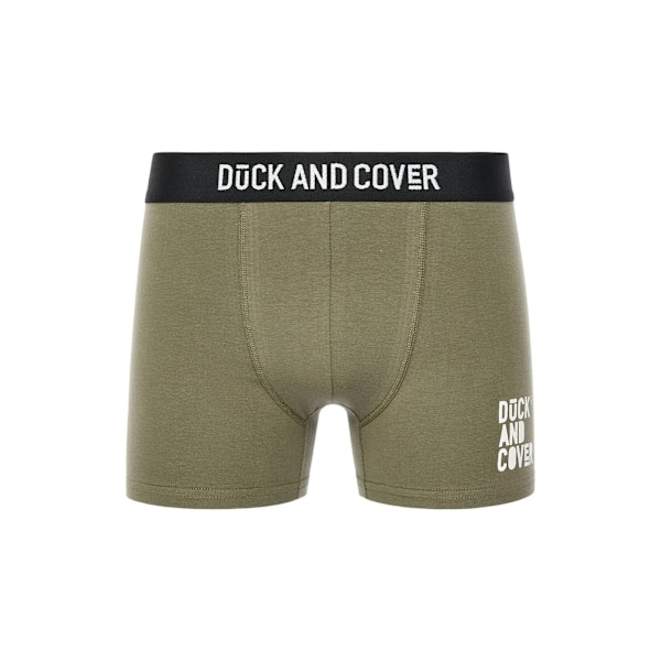 Duck and Cover Herr Alizmo Boxershorts (3-pack) M Grön/Svart Green/Black/White M