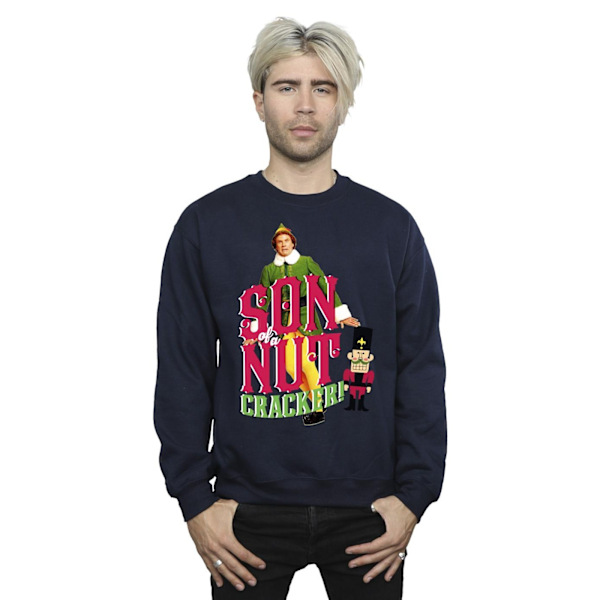 Elf Herr Son Of A Nutcracker Sweatshirt L Marinblå Navy Blue L