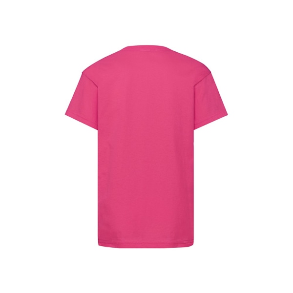 Fruit of the Loom Barn/Barn Original T-shirt 14-15 år F Fuchsia 14-15 Years