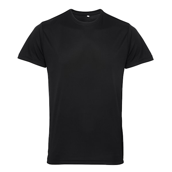 Tri Dri Herr Kortärmad Lättvikts Fitness T-shirt 3XL Svart Black 3XL