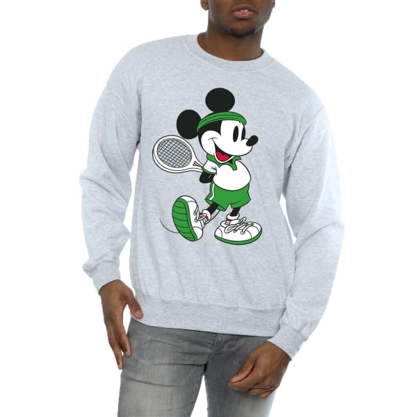 Disney Mus Musse Pigg Tennis Sweatshirt 3XL Sports Grey Sports Grey 3XL
