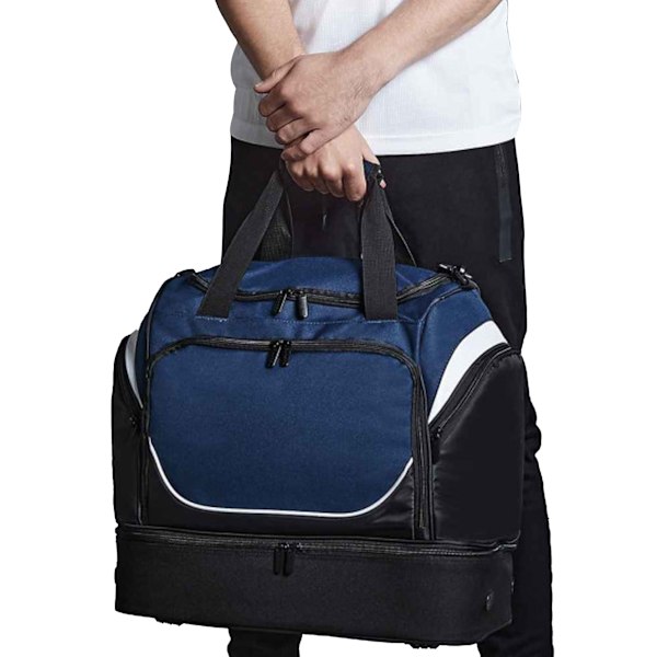 Quadra Pro Team Hardbase Holdall One Size French Navy/Black/Whi French Navy/Black/White One Size