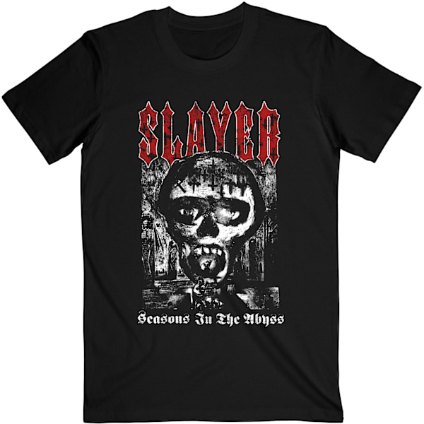 Slayer Unisex Acid Rain T-shirt S Svart Black S