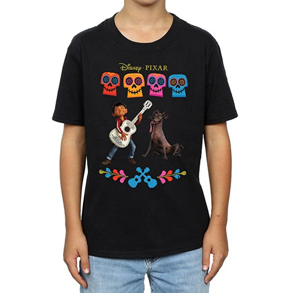 Coco Boys Miguel Logotyp bomull T-shirt 9-11 år Svart Black 9-11 Years