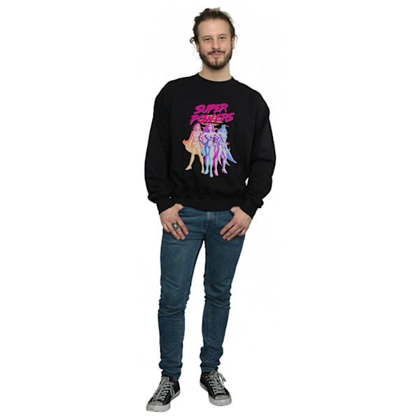 DC Comics Herr Super Powers Neon Tropics Sweatshirt XL Svart Black XL