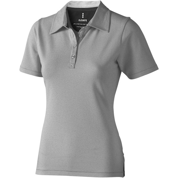 Elevate Markham Kortärmad Dampolo M Grå Melange Grey Melange M