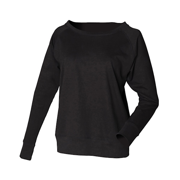 Skinni Fit Dam/Dam Slounge Sweatshirt 12 UK Svart Black 12 UK