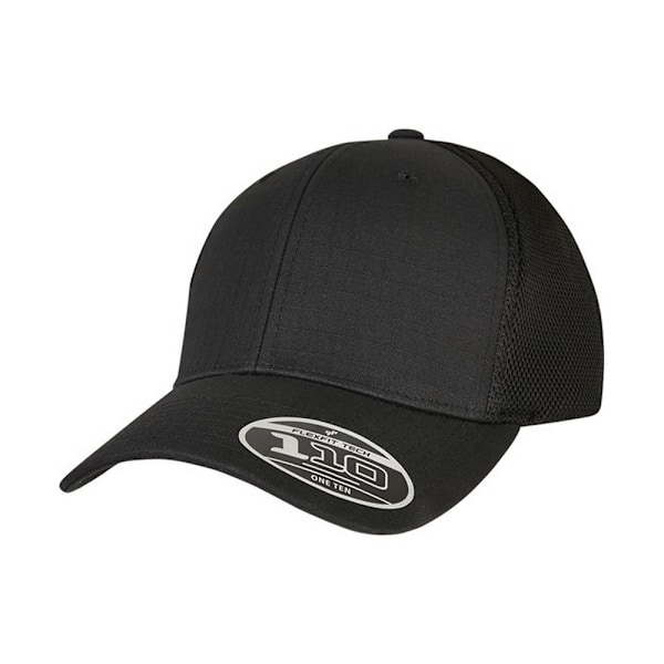 Flexfit Unisex Adult 110 Ripstop Trucker Cap One Size Svart Black One Size