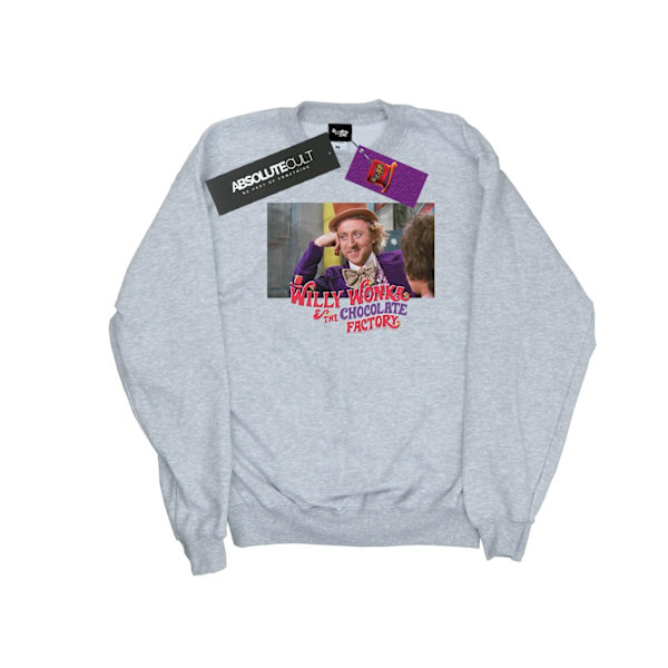 Willy Wonka Och Chokladfabriken Pojkar Condescending Wonka Sports Grey 7-8 Years