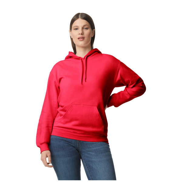 Gildan Unisex Softstyle Midweight Hoodie S Röd Red S