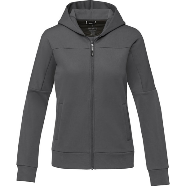 Elevate Life Dam/Damer Nubia Stickad Full Zip Jacka L Stor Storm Grey L