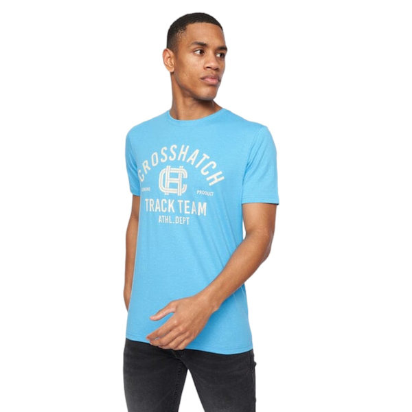 Crosshatch Weymouth T-shirt för män (5-pack) M Flerfärgad Multicoloured M