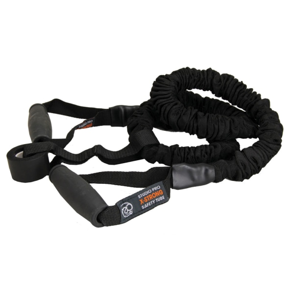 Fitness Mad Resistance Band Extra Strong Black Black Extra Strong