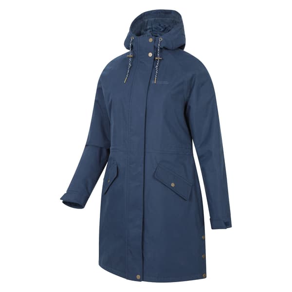 Mountain Warehouse Dam/Dam Polperro Lättviktig Vadderad Jacka Navy 14 UK