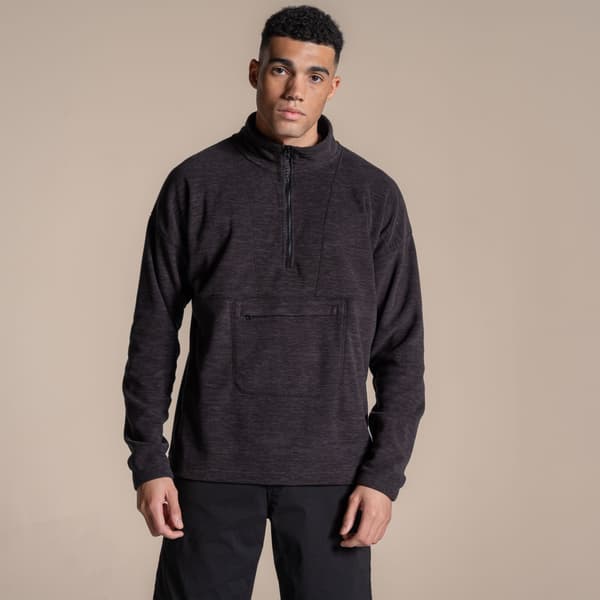 Craghoppers Herr Esk II Half Zip Fleecetröja L Svart Black L