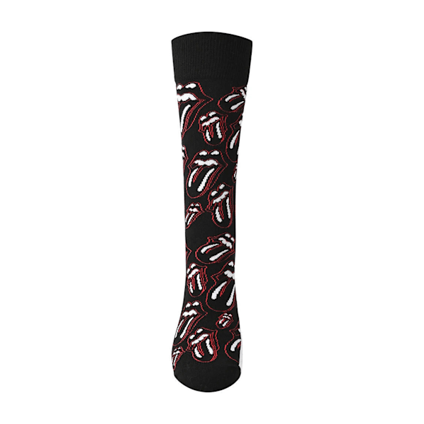 The Rolling Stones Unisex Adult Outline Tongues Ankle Socks 7 U Black 7 UK-11 UK