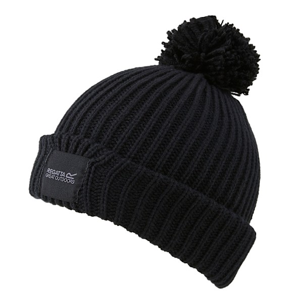 Regatta Connora Beanie för barn, en storlek, svart Black One Size