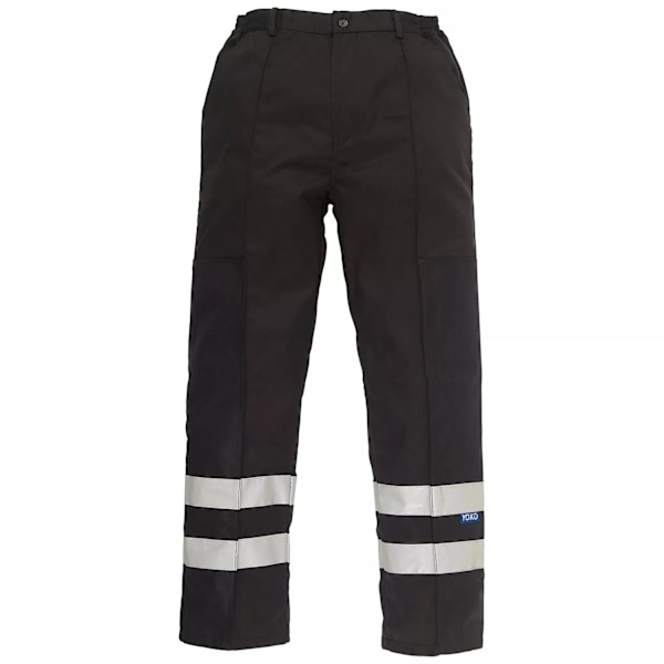 Yoko herr Ballistic reflekterande byxor 34R svart Black 34R