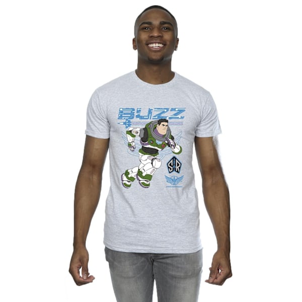 Disney Lightyear Buzz Run To Action T-shirt 3XL Sports Grå Sports Grey 3XL