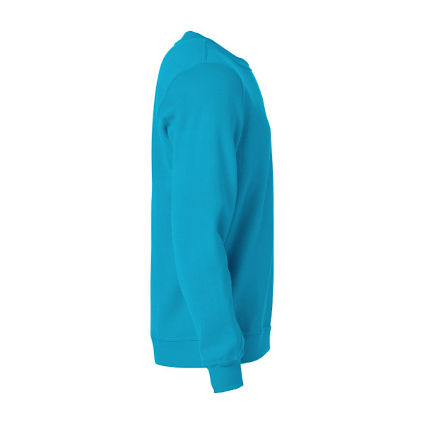 Clique Unisex Vuxen Basic Rund Hals Sweatshirt XS Turkos Turquoise XS