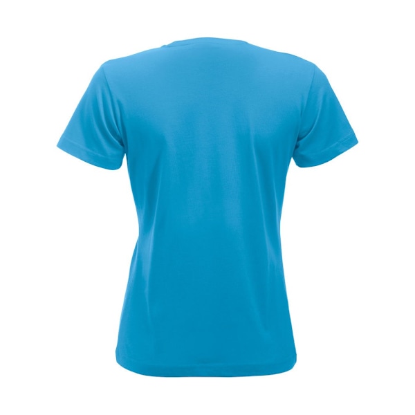 Clique Dam/Kvinnor Nya Klassiska T-Shirt XS Turkos Turquoise XS