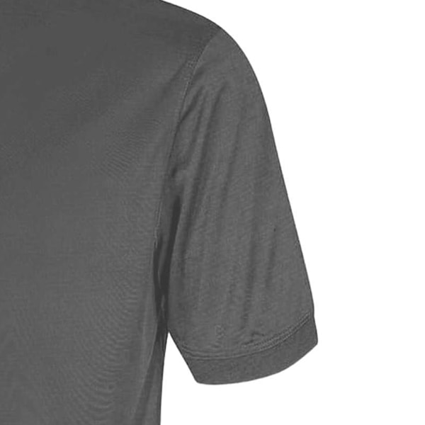 Under Par Herr Waffle Knit Polotröja L Kolgrå Charcoal L