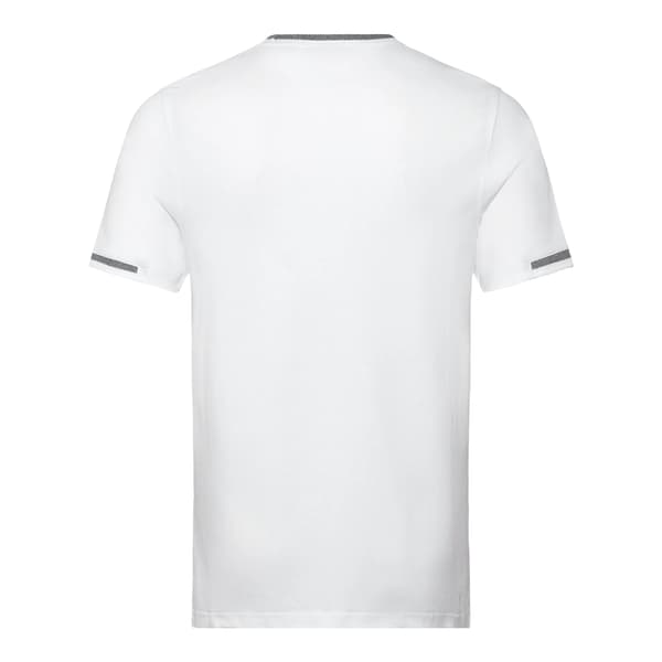 Lyle & Scott Herr T-shirt Eagle Birdseye Tipped S Vit/Svart White/Black S