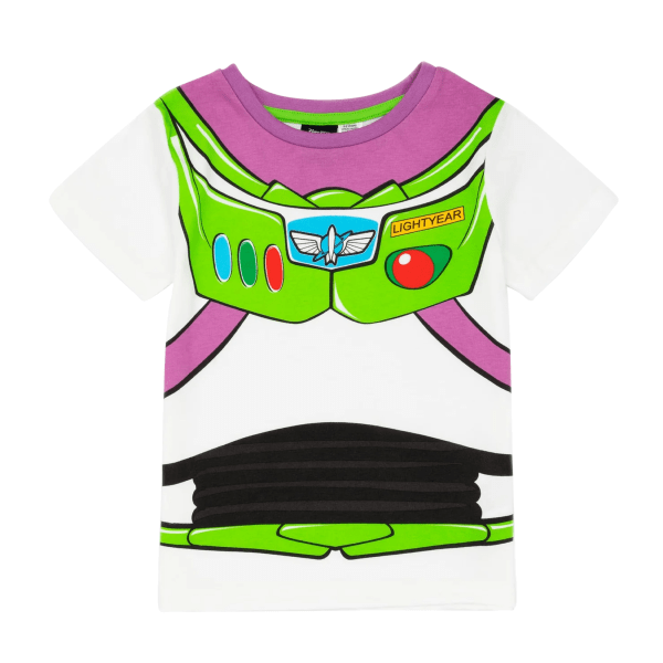 Toy Story Boys Buzz Lightyear Kostym Kort Pyjamas Set 3-4 år Green 3-4 Years