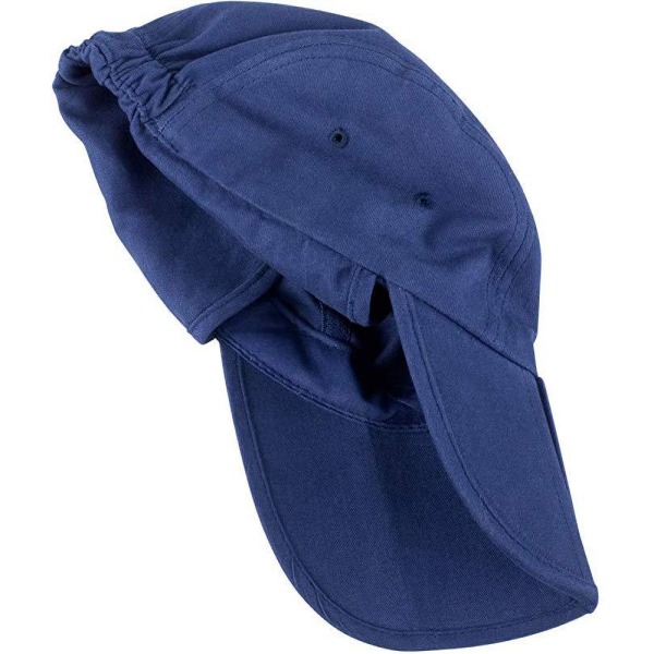 Resultat Unisex Headwear Vikbar legionärsmössa/ cap (förpackning med 2 Navy Blue One Size