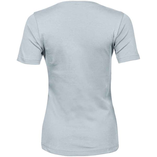 Tee Jays Dam/Damer Interlock T-Shirt M Isblå Ice Blue M