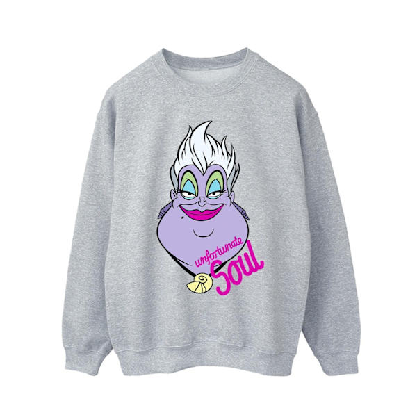 Disney Herrskjortor Skurkar Ursula Olycklig Själ Sweatshirt XXL Spo Sports Grey XXL