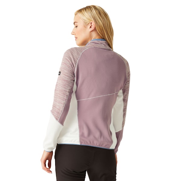 Regatta Womens/Ladies Hepley II Full Zip Fleece Jacket 20 UK He Heather/White 20 UK