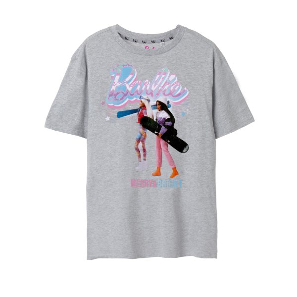 Barbie Dam/Dam Glad & Ljus Kortärmad T-shirt XXL G Grey Marl XXL