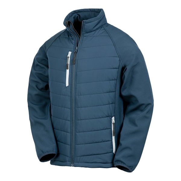 Result Dam/Kvinnor Kompass Softshell Jacka XXL Marinblå/Grå Navy/Grey XXL