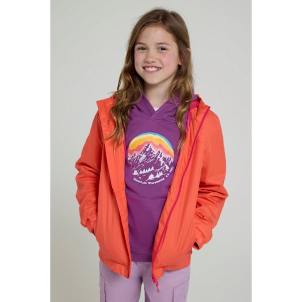 Mountain Warehouse Barn/Barn Torrent Vattentät med Tejpade Sömmar Candy 5-6 Years