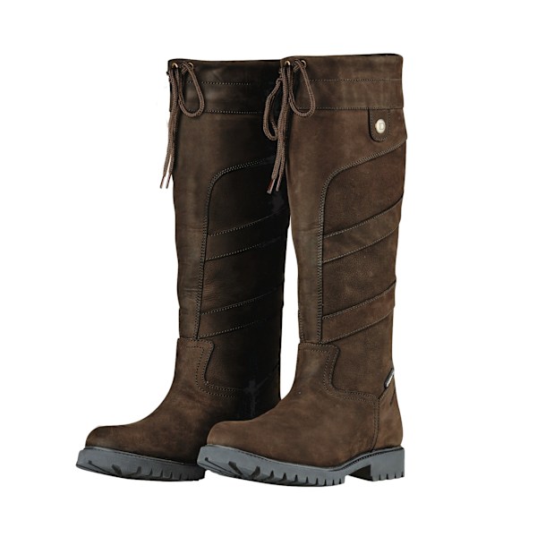 Dublin Vuxen Unisex Kennet Läderstövlar 3 UK Choklad Chocolate 3 UK