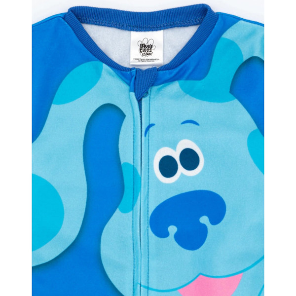 Blue´s Clues & You! Barn/Barn Fleece Pyjamas 18-24 Månader Blue 18-24 Months