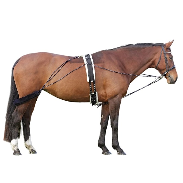 Hy Horse Lunging System One Size Marinblå/Grå Navy/Grey One Size