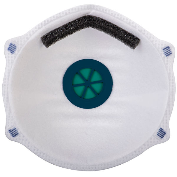Portwest Dolomite P203 Ventil med Ventil (10-pack) One Size White/Blue One Size