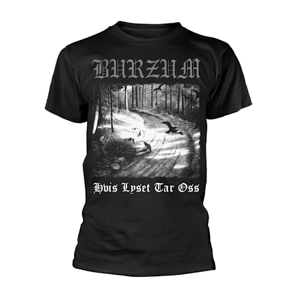 Burzum Unisex Adult Hvis Lyset Tar Oss T-Shirt L Svart Black L