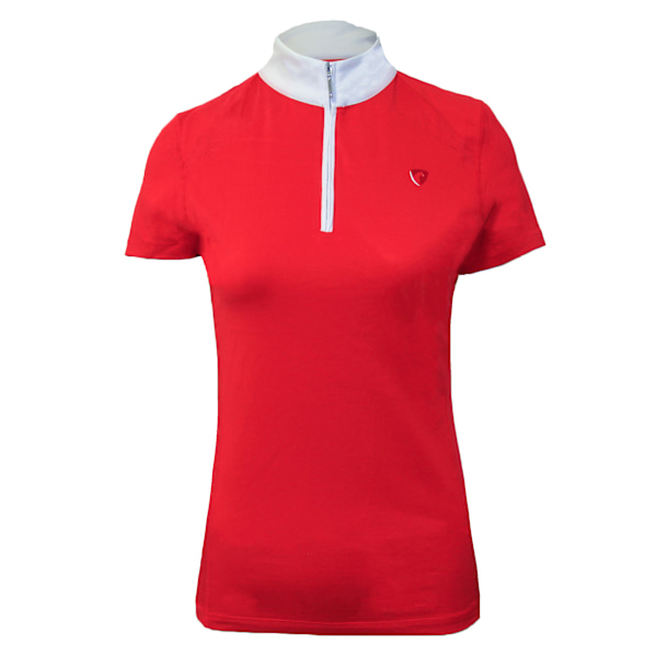 Hy Dam/Dam DynaMizs Show Shirt M Röd/Vit Red/White M