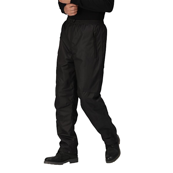 Regatta Professional Wetherby Vattentäta Vadderade Överdragsbyxor för Herr (31 tum) Black XL