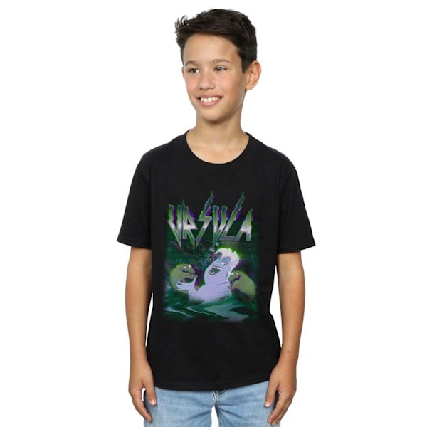 Disney Boys Ursula Glitch T-Shirt 5-6 år Svart Black 5-6 Years