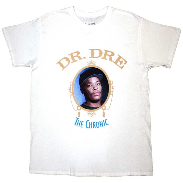 Dr. Dre Unisex Adult The Chronic T-Shirt XXL Vit White XXL