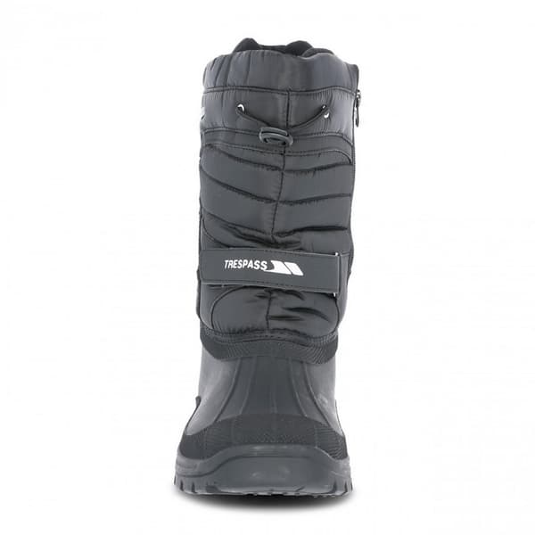 Trespass Unisex Dodo Pull On Vinter Snöstövlar 12 UK Svart Black 12 UK