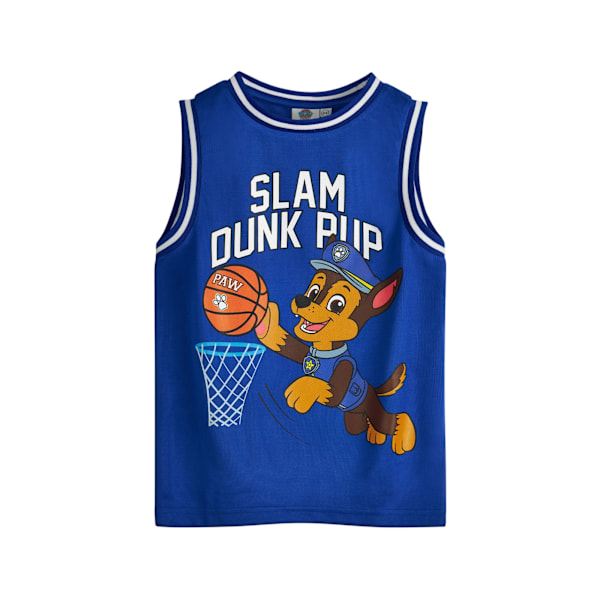 Paw Patrol Boys Chase Basketboll Top & Shorts Set 2-3 År Blå Blue 2-3 Years