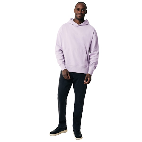 Iqoniq Unisex Vuxen Yoho Återvunnen Bomull Relaxed Fit Hoodie M L Lavender M