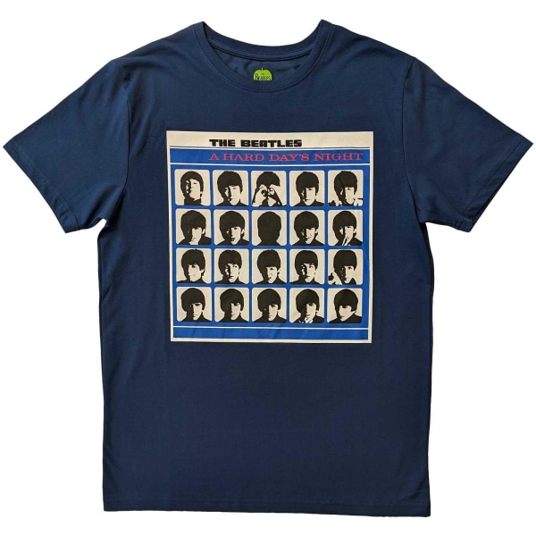 The Beatles Unisex Vuxen A Hard Day´s Night T-shirt M Denim Blu Denim Blue M