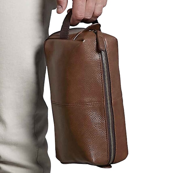 Quadra NuHide Faux Läder Necessär One Size Tan Tan One Size