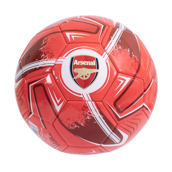 Arsenal FC Turbine Print Träningsboll One Size Röd/Blå Red/Blue One Size